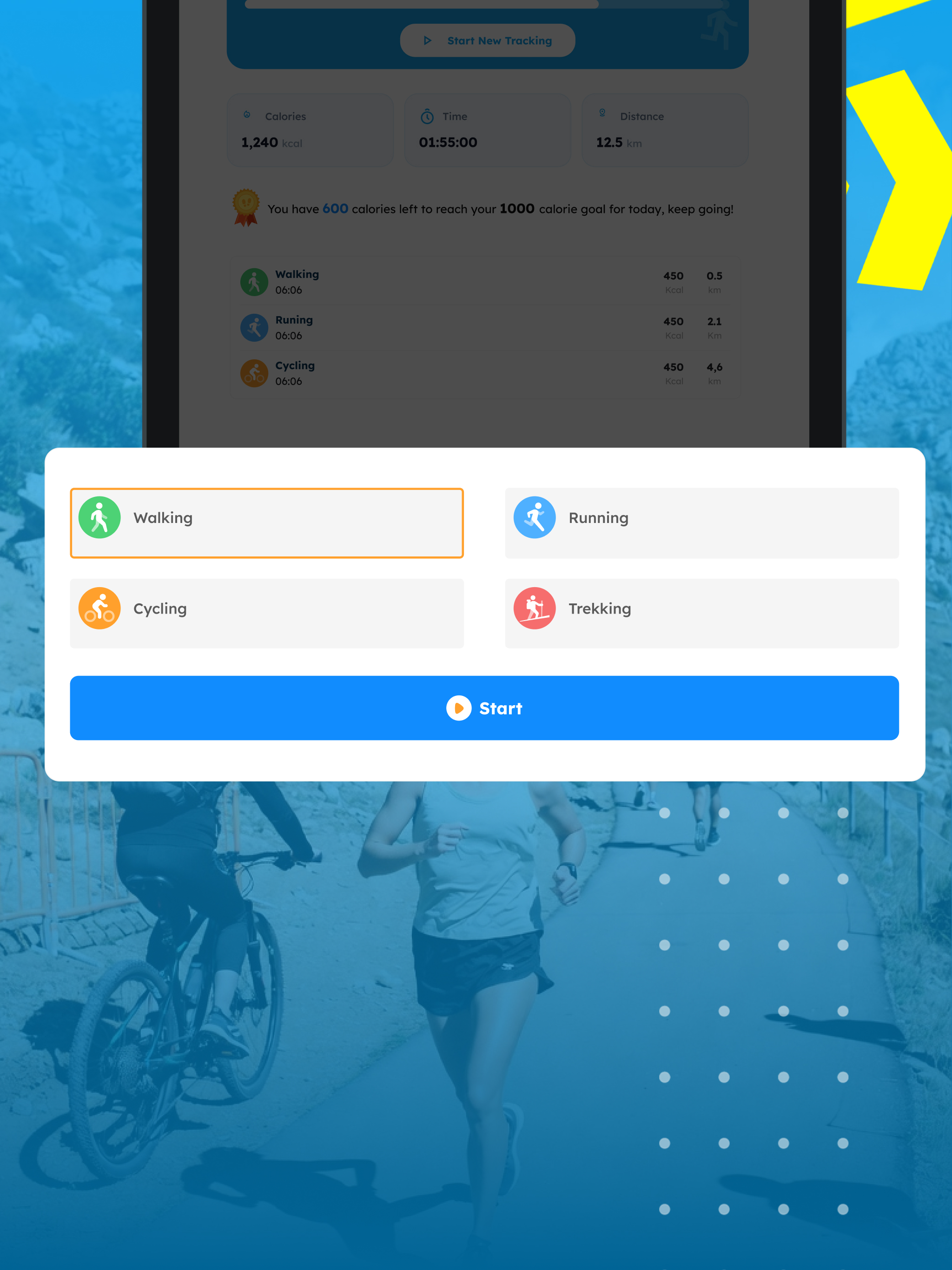Fitness Step Tracker