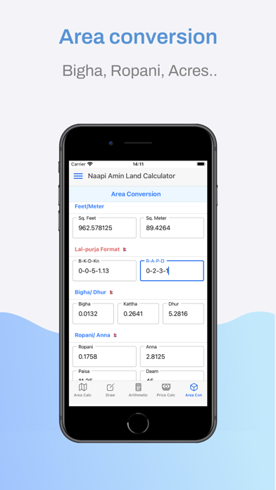 Naapi Amin Land Calculator Screenshot 2 of 8