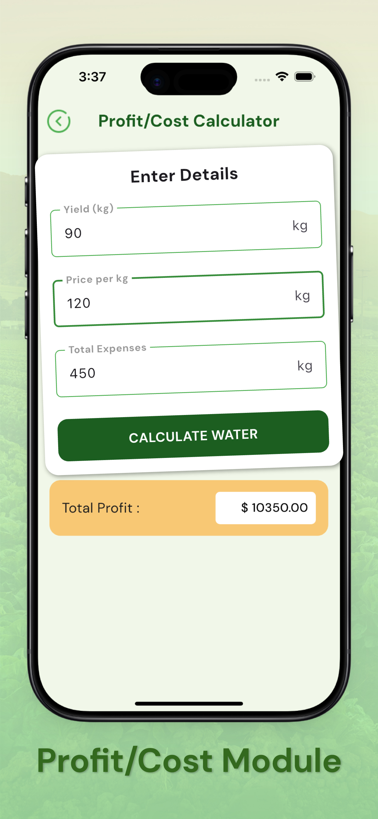 Moro AgriExpert Farm Calc