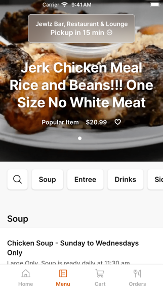 Jewlz Bar Screenshot