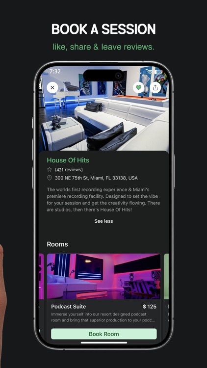 Studio Booking - Stugo