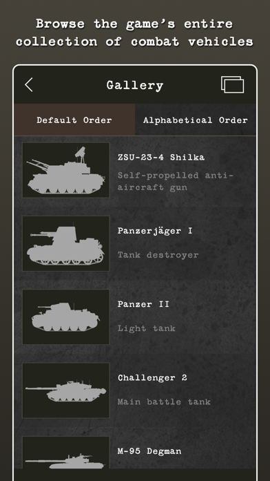 Tank Spotter's Quiz iPhone screenshot 6 - Games app