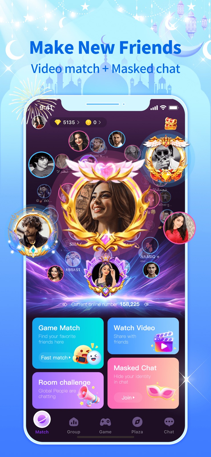 Hilo-Group Chat&Video Connect iphone screenshot 1