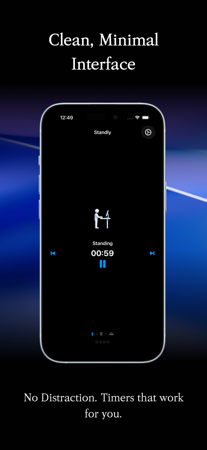 Standly  Standing desk timer