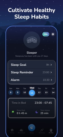 Sleepway: Sleep Tracker, Soundのおすすめ画像6