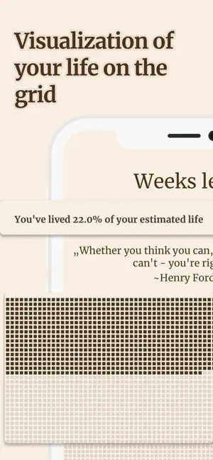 Lifetime Ahead: Visualize Life screenshot 3