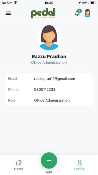 App screenshot