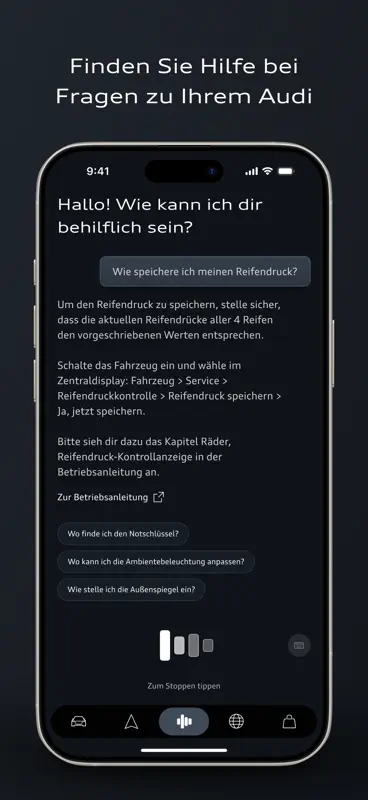 myAudi screenshot 4 of 6