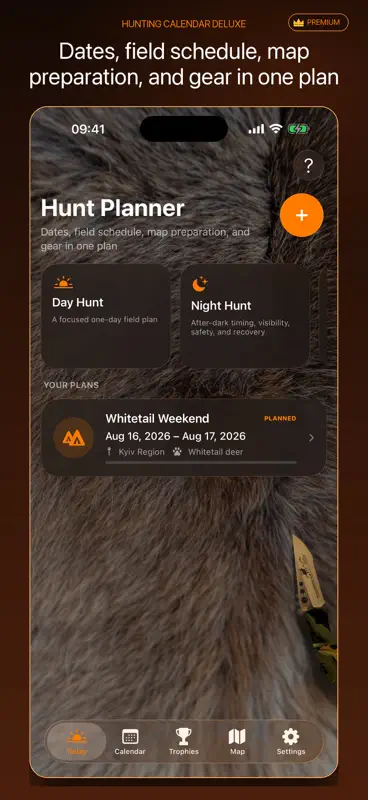Hunting Calendar Deluxe screenshot 6 of 10