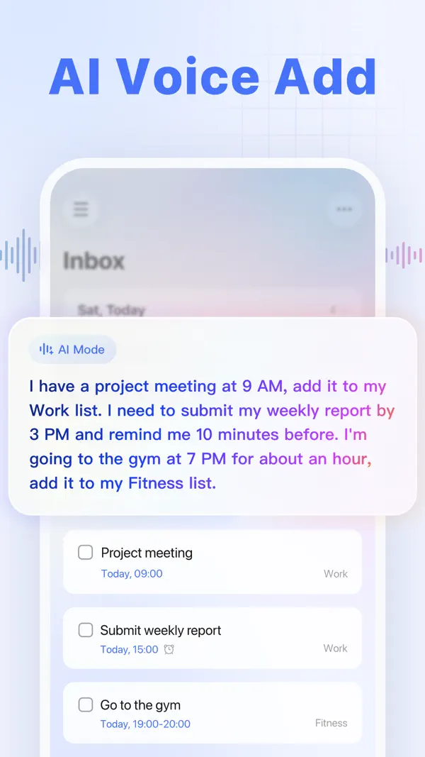 TickTick:To Do List & Calendar iPhone App Screenshot 3 – Produktivität