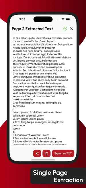 PDF to Text Extractor screenshot 3