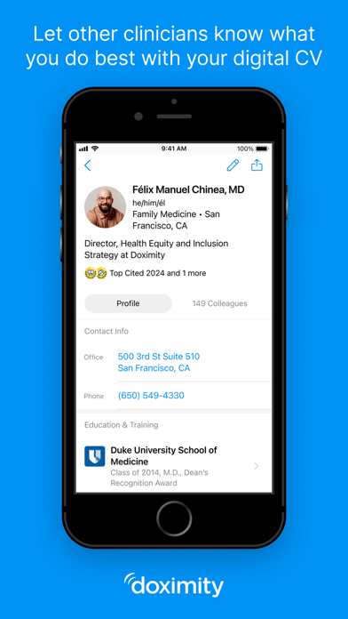 Doximity Screenshot