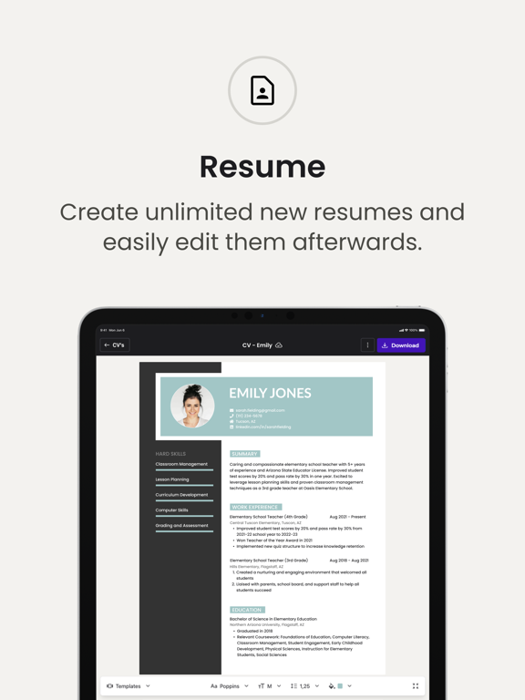 Jobseeker.com iPad screenshot 2 - Business app