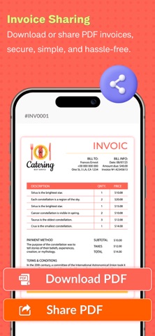 Invoice Maker: Bill, GST & PDF Screenshot 7 of 8