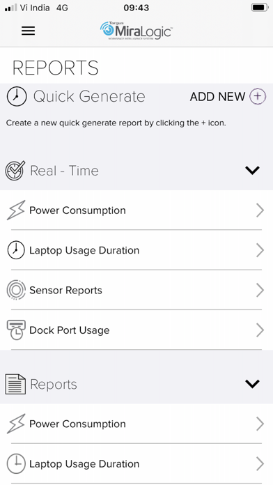 MiraLogic® Screenshot