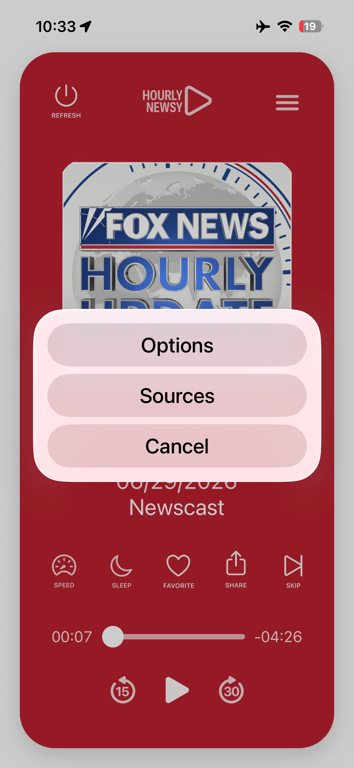 Hourly Newsy screenshot 5