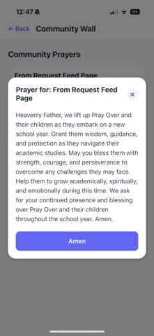 Pray Over Us screenshot