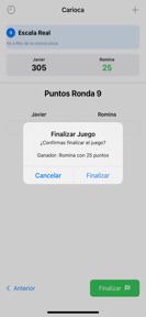 Carioca (Score) screenshot