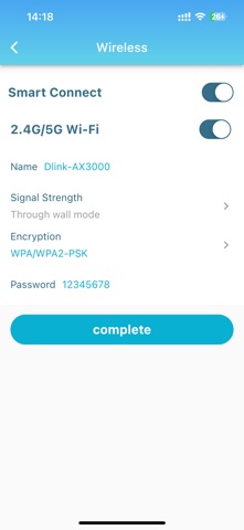 D-Link Wi-Fi Assist iPhone screenshot