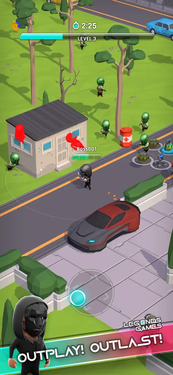 WarFriends Legends: Shooting iOS Mod IPA screenshot 2 - iOS game interface