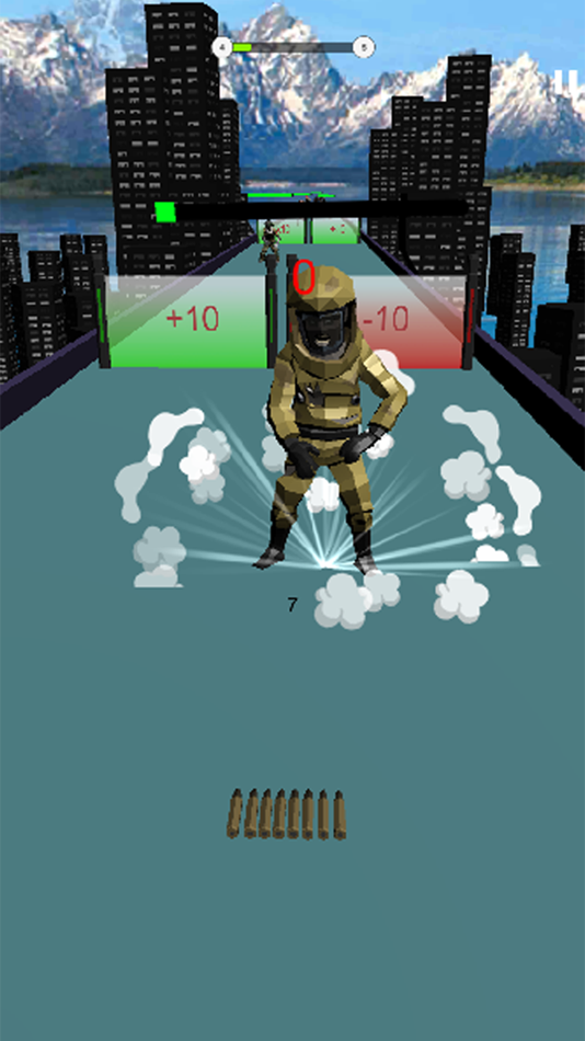 #3. Bullet Stack Army Run Game (iOS) 来自: Jestin Korleski