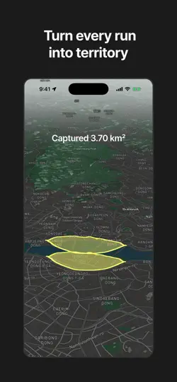 Скриншот KYRO: Run & Claim Territory на iPhone 3