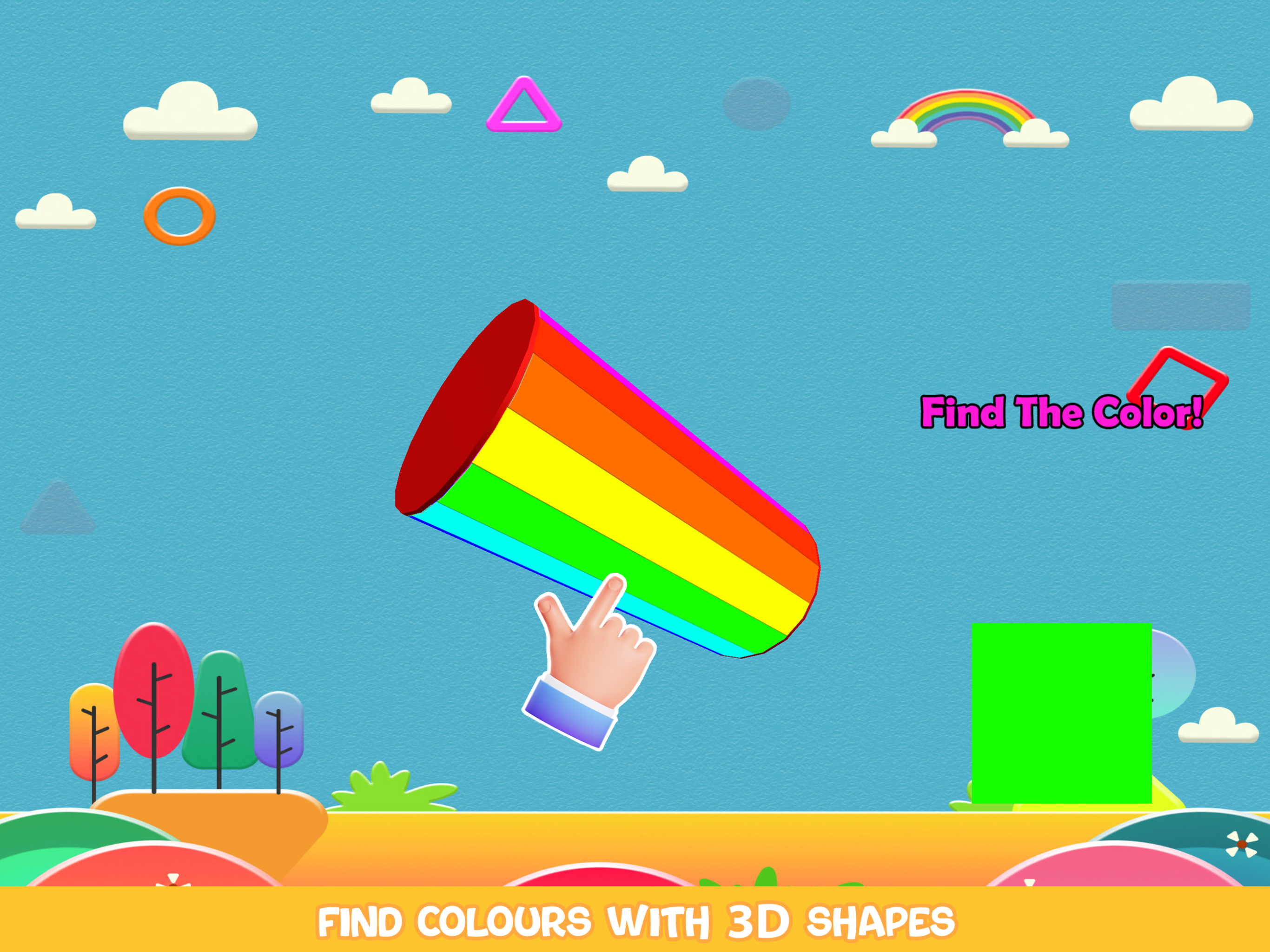 Shapes & matching games kids