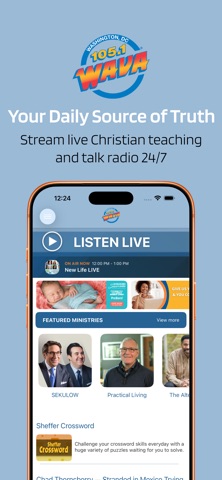 105.1 WAVA iPhone screenshot