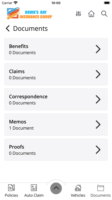 Hawk's Bay Insurance Online Screenshot