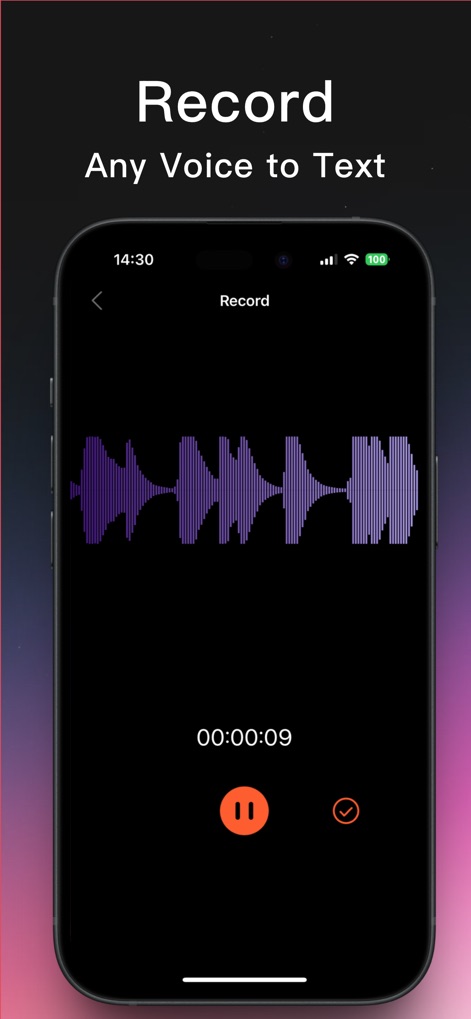 Transcribe - Voice to Text App - Productivity App | MWM
