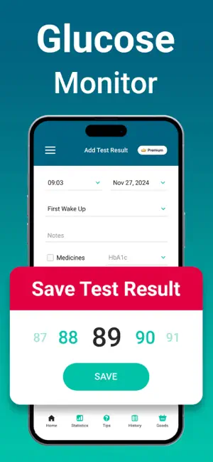 Glucose Monitor - Diabetes App screenshot 2