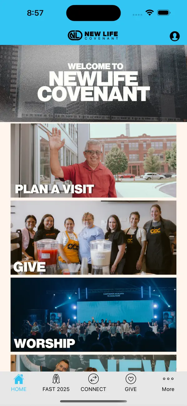 Screenshot #1 pour New Life Covenant Church