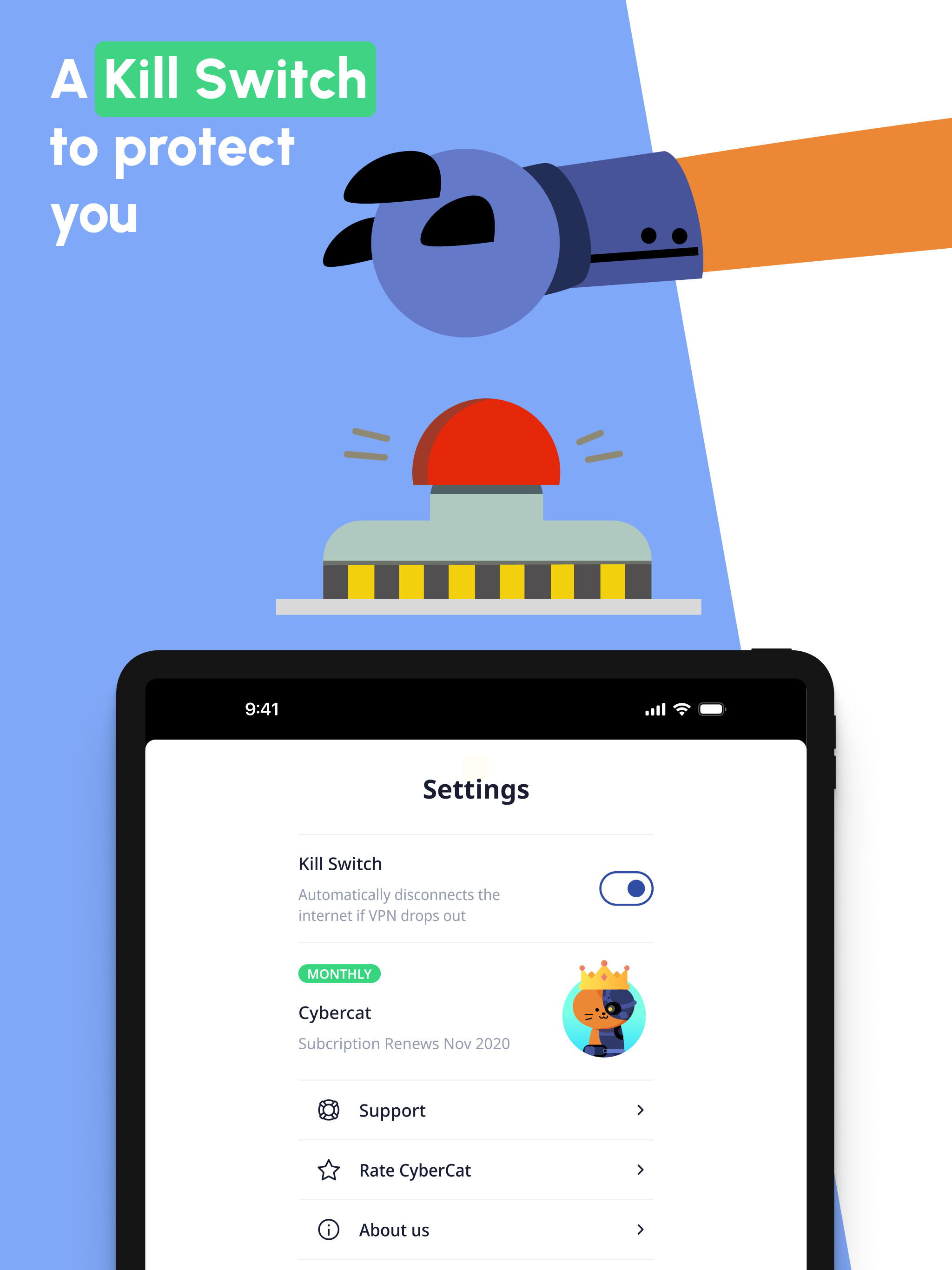 CyberCat VPN: Secure & Private screenshot 10