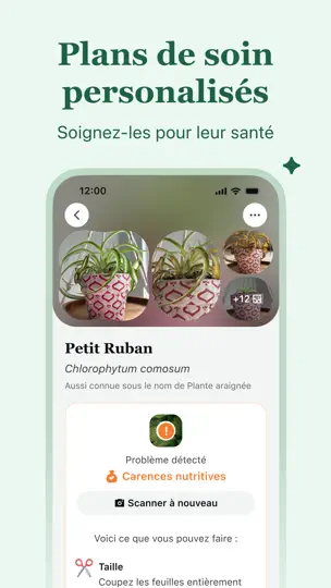 Capture d'écran de PlantAID: Identifier & Soigner sur iPhone 3