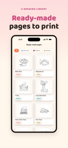 Colorwild: Coloring Page Maker screenshot