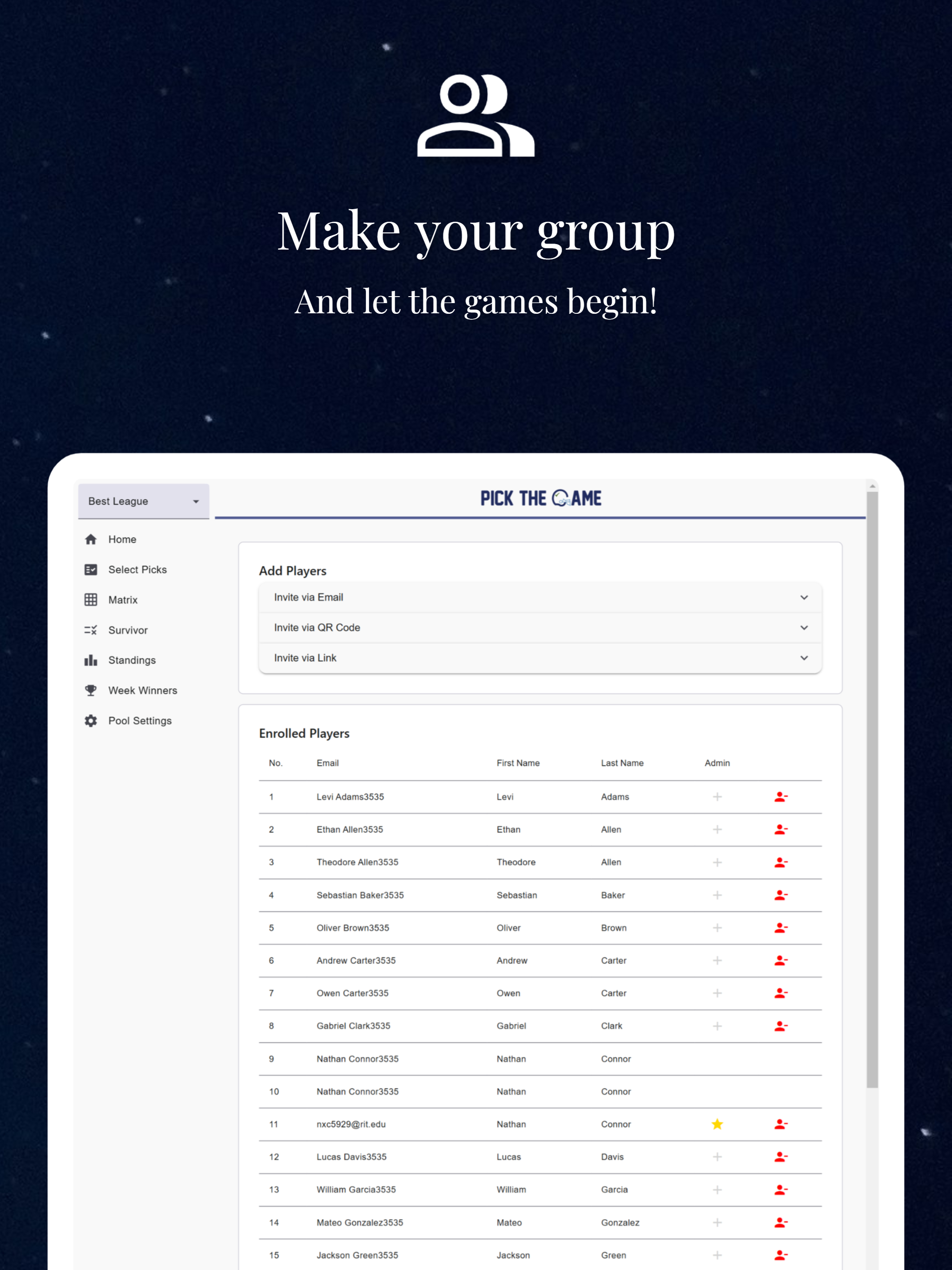 Pick the Game screenshot 14
