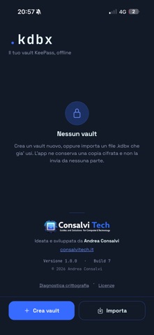 .kdbx - Password Manager iPhone screenshot