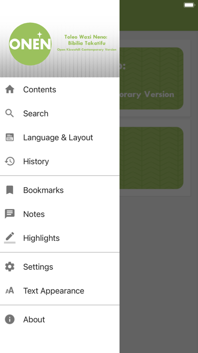 Kiswahili Bibilia Takatifu Screenshot