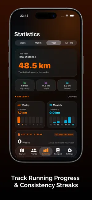 RunVoy: Virtual Run Tracker screenshot 2