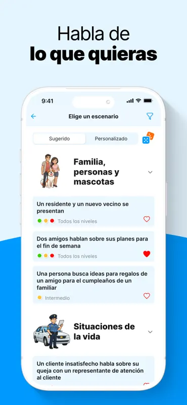 Practicar idiomas: Bubblz IA screenshot 3 of 8