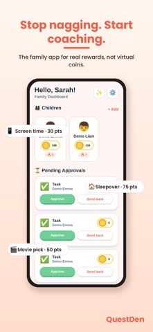 QuestDen: Raise Capable Kids Screenshot 1 of 6