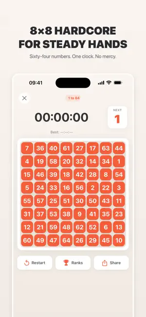 1 to 50 Race screenshot 3