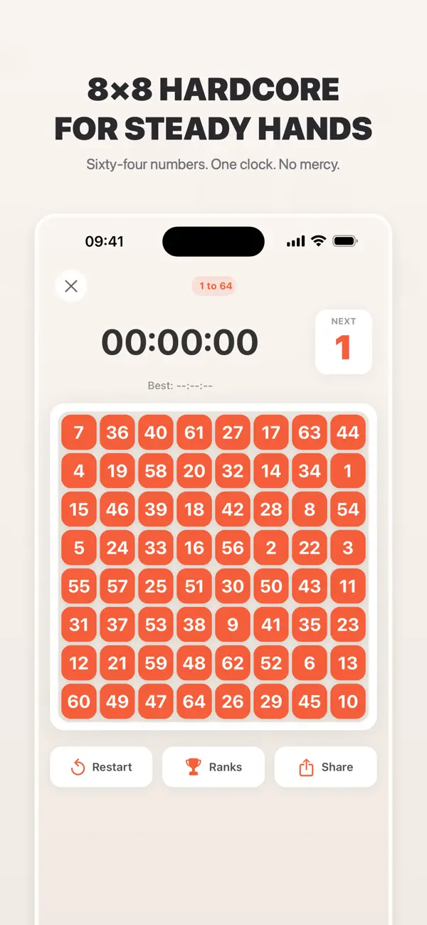 Screenshot #3 pour 1 to 50 Race