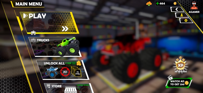 Camiones Monstruo: 4x4 Carrera screenshot 4