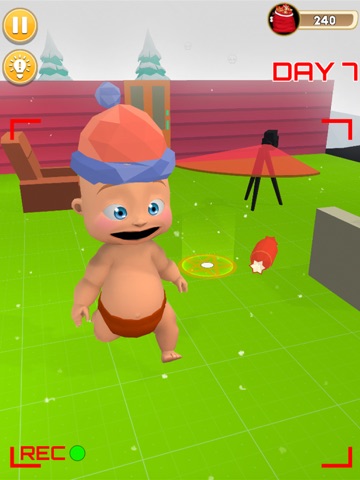 Run Santa Fun Baby: Trap Daddy iPad screenshot