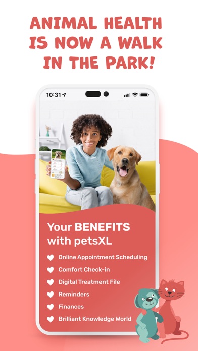 petsXL | smart animal health Screenshot