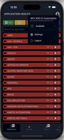 App screenshot