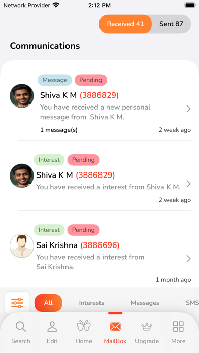 M4marry - Matrimony App Screenshot