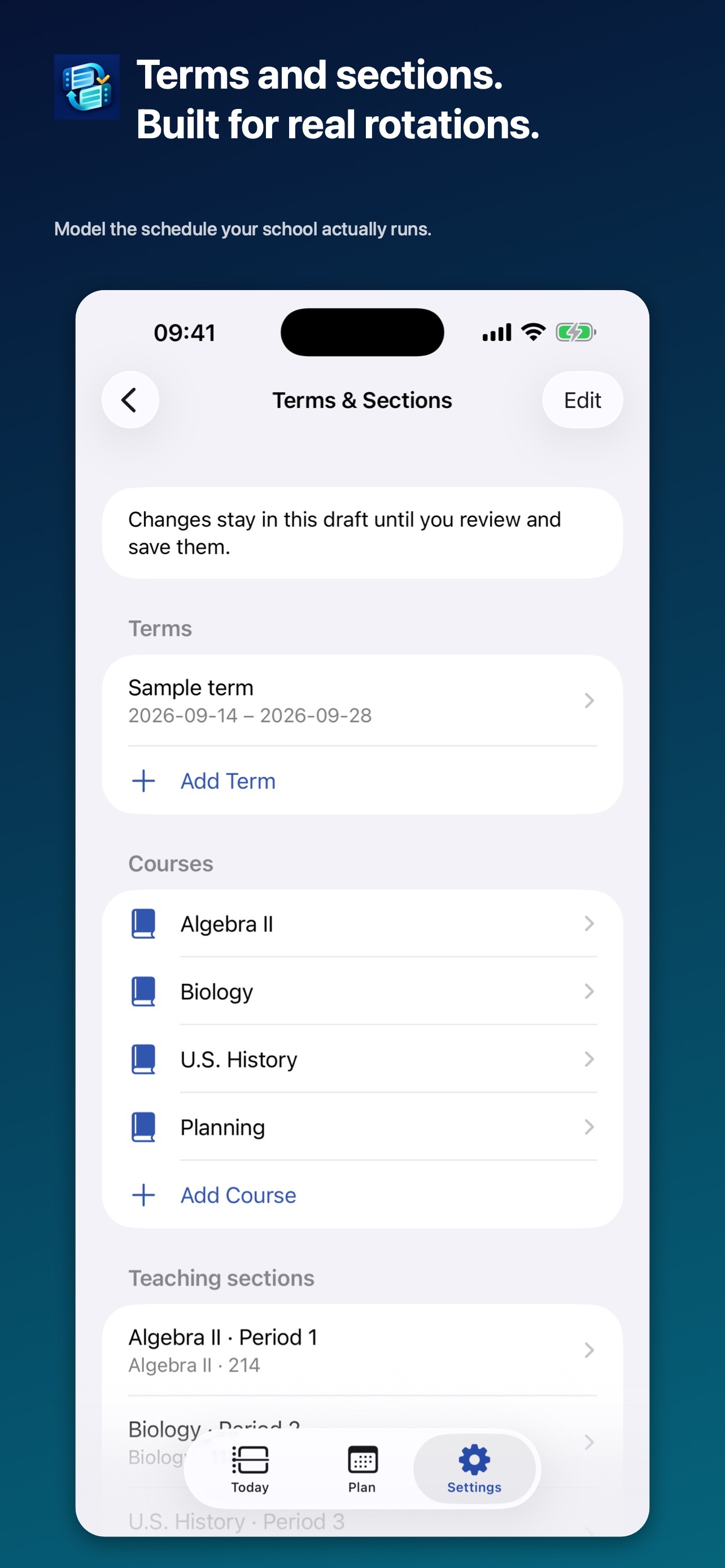 Screenshot 3 of Belfer – Teacher Planner