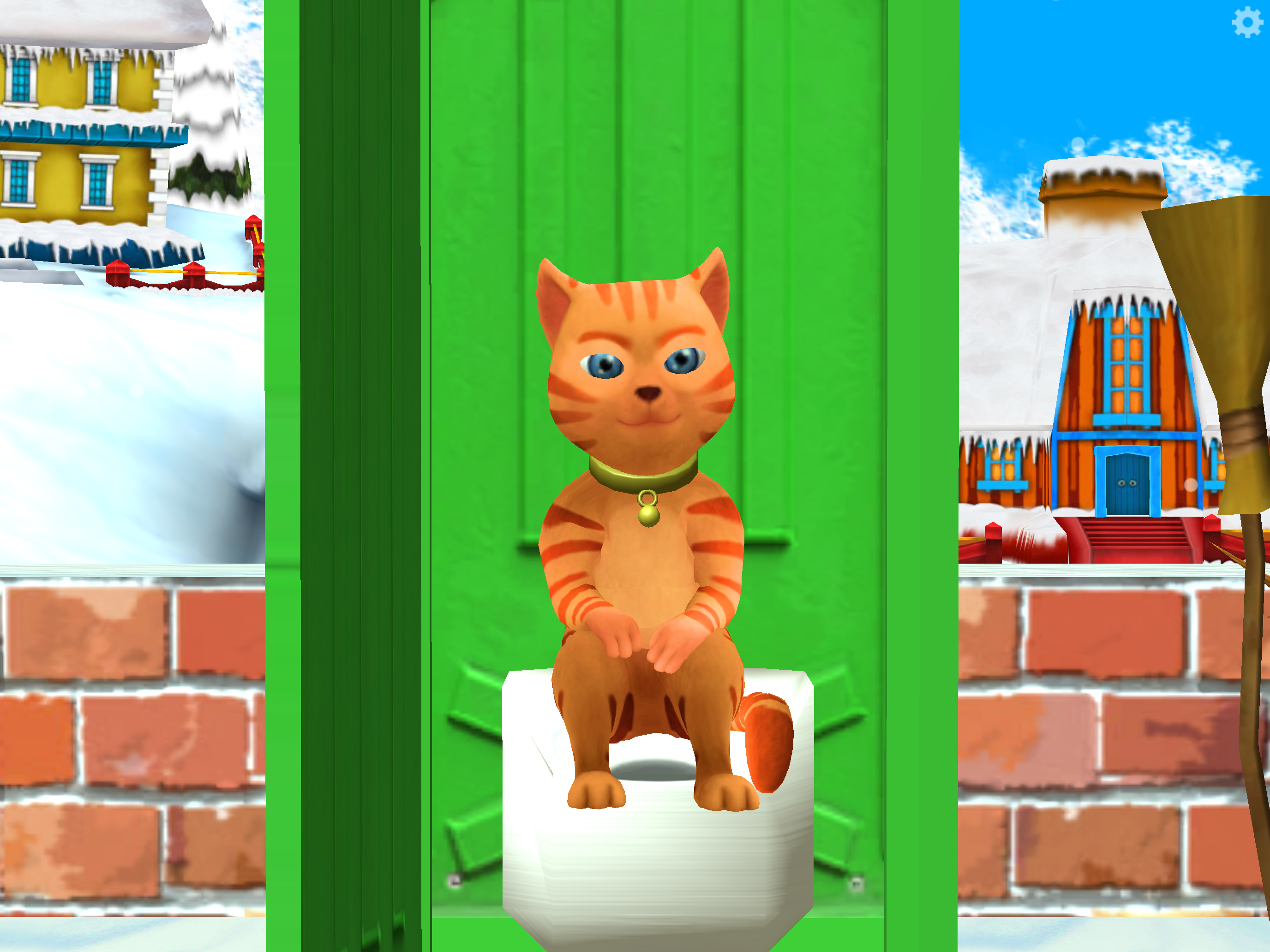 Talking Cat Leo Ice Fun screenshot 18